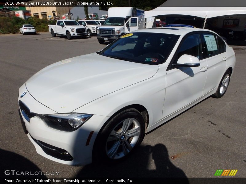 Alpine White / Black 2016 BMW 3 Series 328i xDrive Sedan
