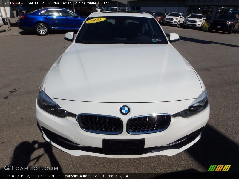 Alpine White / Black 2016 BMW 3 Series 328i xDrive Sedan