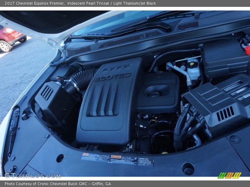 Iridescent Pearl Tricoat / Light Titanium/Jet Black 2017 Chevrolet Equinox Premier
