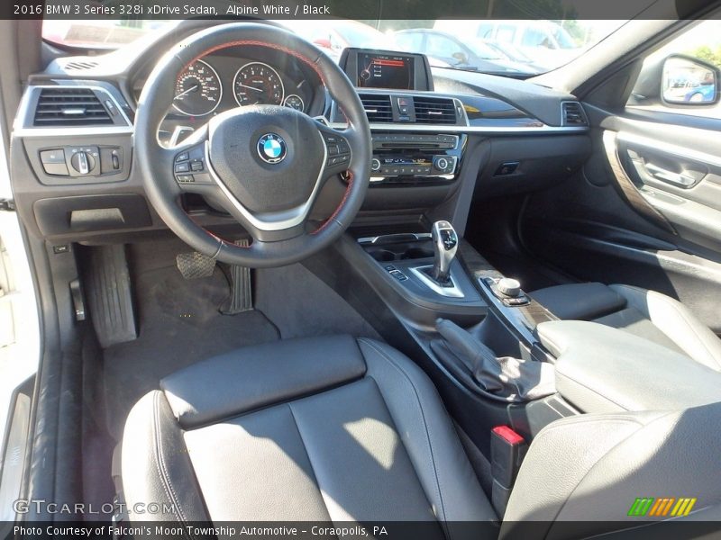Alpine White / Black 2016 BMW 3 Series 328i xDrive Sedan