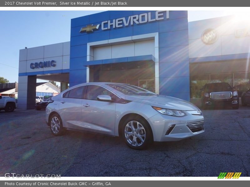 Silver Ice Metallic / Jet Black/Jet Black 2017 Chevrolet Volt Premier