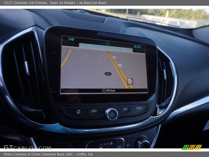 Navigation of 2017 Volt Premier