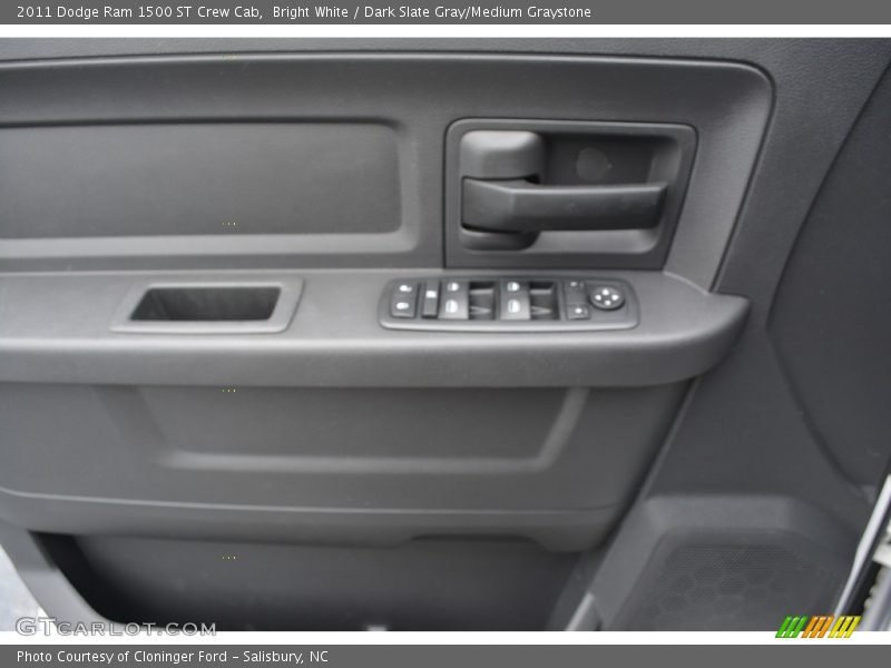 Bright White / Dark Slate Gray/Medium Graystone 2011 Dodge Ram 1500 ST Crew Cab