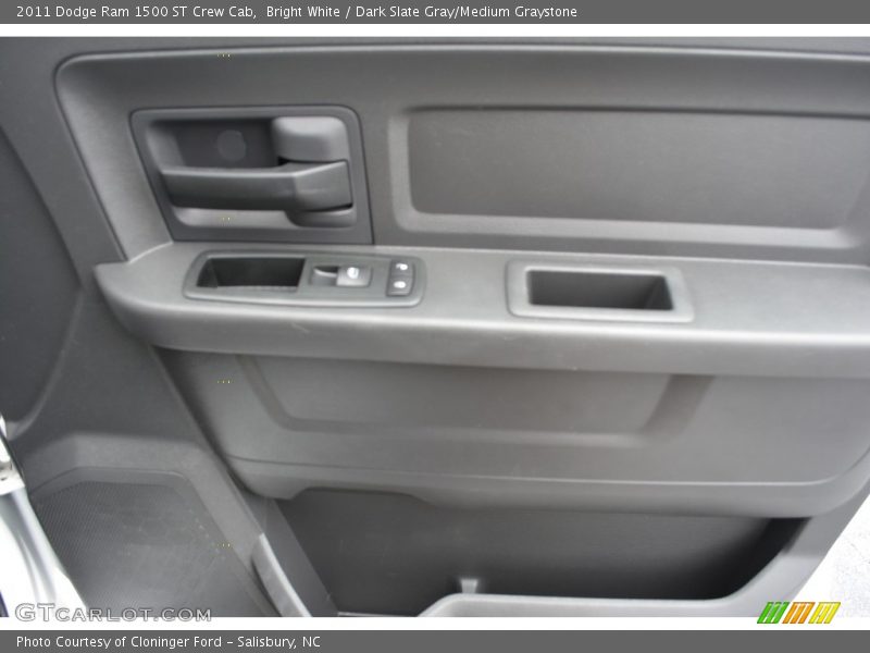 Bright White / Dark Slate Gray/Medium Graystone 2011 Dodge Ram 1500 ST Crew Cab