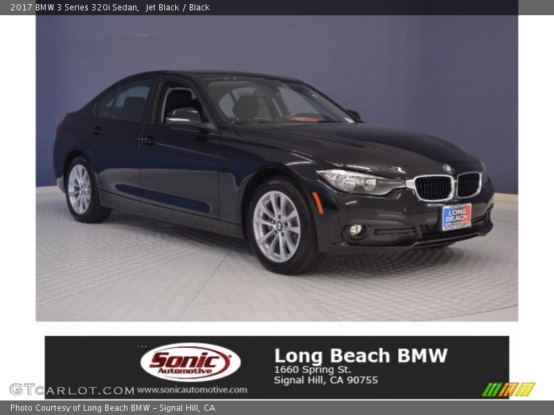 Jet Black / Black 2017 BMW 3 Series 320i Sedan