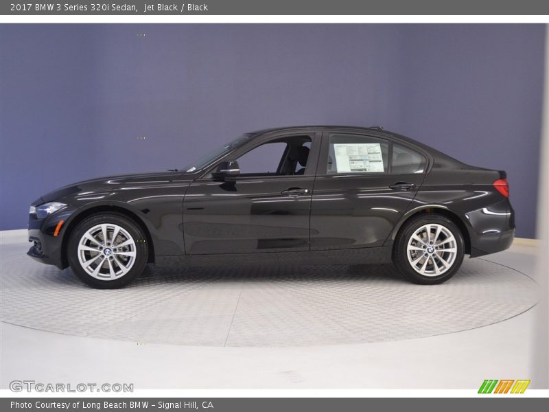 Jet Black / Black 2017 BMW 3 Series 320i Sedan