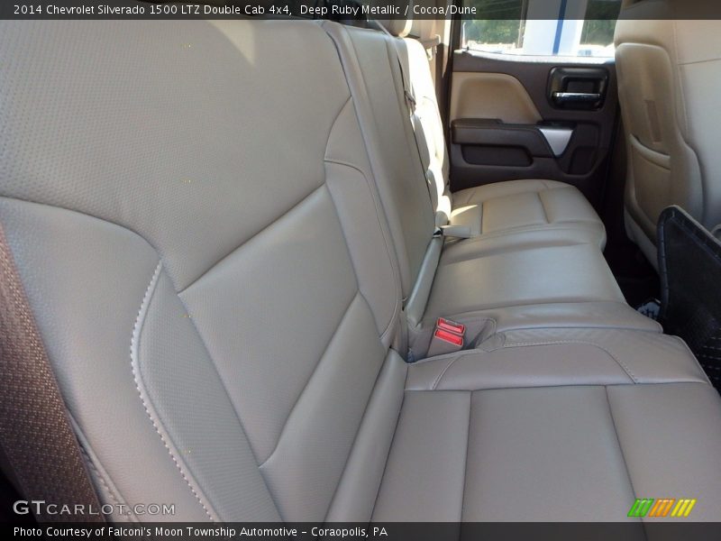 Deep Ruby Metallic / Cocoa/Dune 2014 Chevrolet Silverado 1500 LTZ Double Cab 4x4