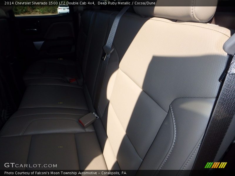Deep Ruby Metallic / Cocoa/Dune 2014 Chevrolet Silverado 1500 LTZ Double Cab 4x4