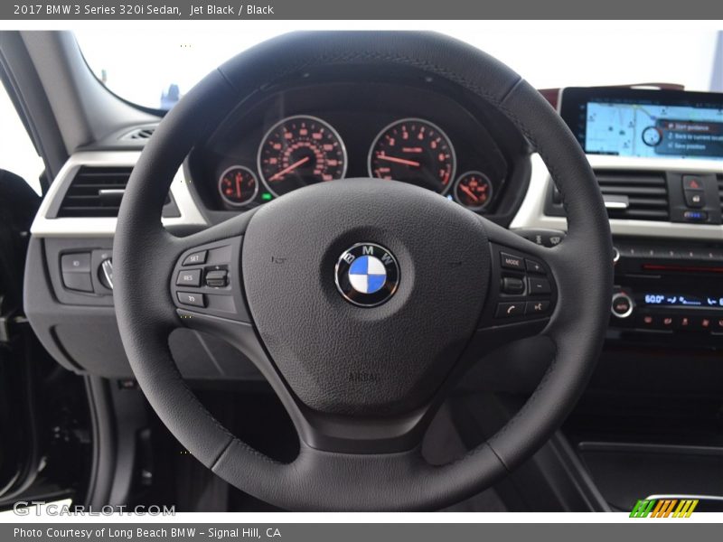 Jet Black / Black 2017 BMW 3 Series 320i Sedan