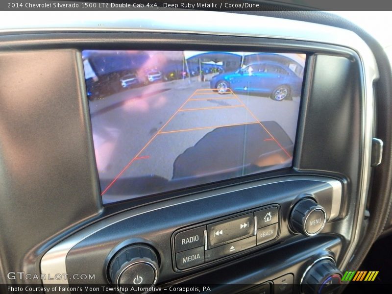 Deep Ruby Metallic / Cocoa/Dune 2014 Chevrolet Silverado 1500 LTZ Double Cab 4x4