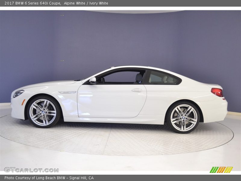  2017 6 Series 640i Coupe Alpine White