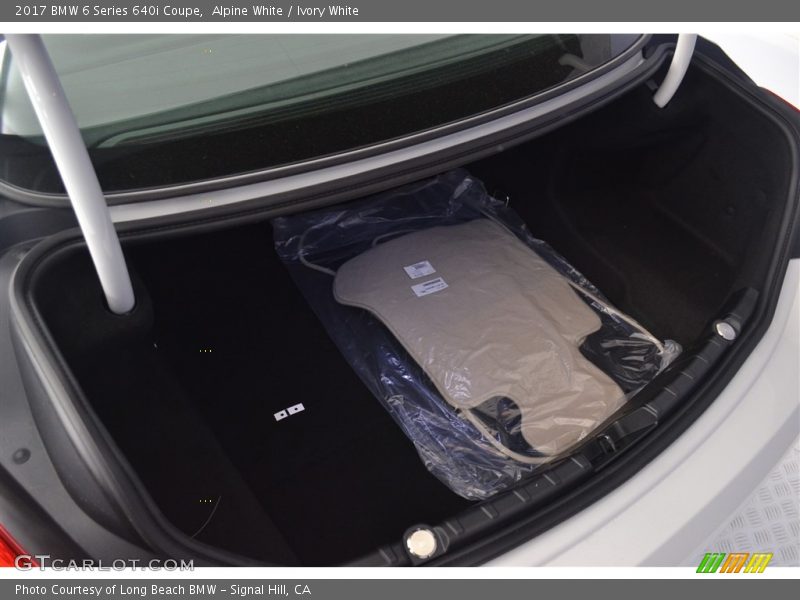  2017 6 Series 640i Coupe Trunk