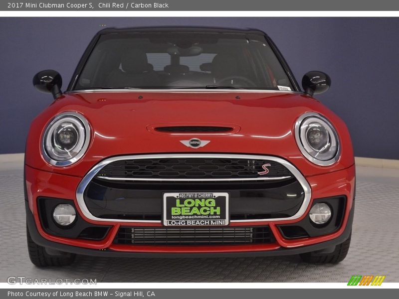 Chili Red / Carbon Black 2017 Mini Clubman Cooper S