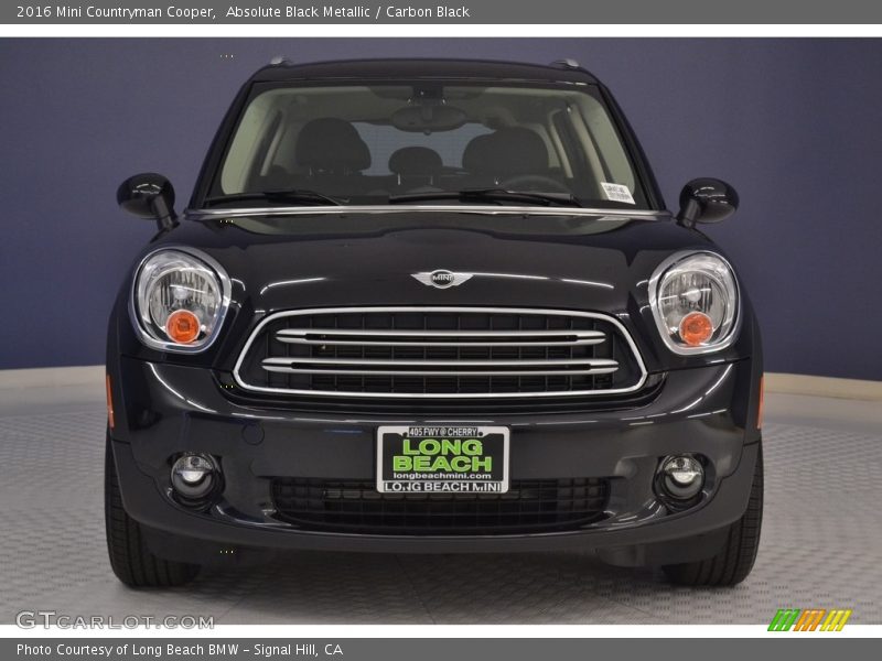 Absolute Black Metallic / Carbon Black 2016 Mini Countryman Cooper