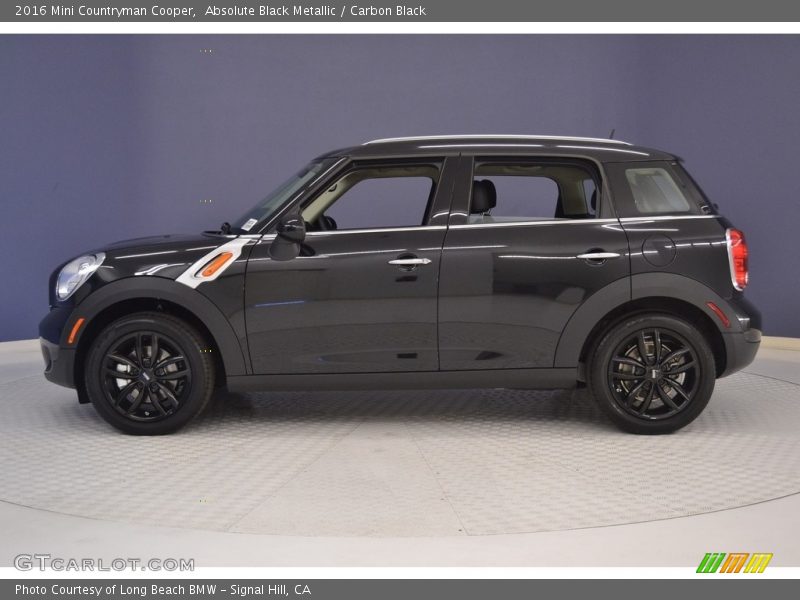 Absolute Black Metallic / Carbon Black 2016 Mini Countryman Cooper