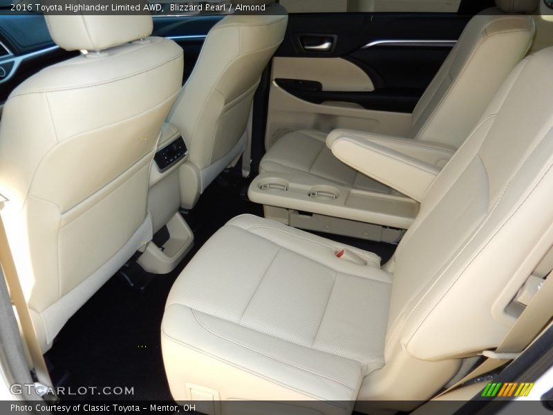 Blizzard Pearl / Almond 2016 Toyota Highlander Limited AWD