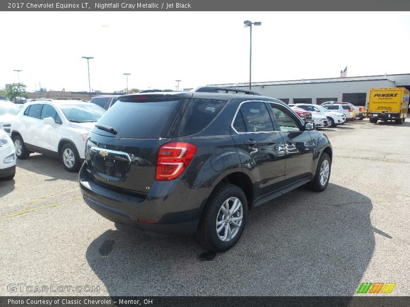 Nightfall Gray Metallic / Jet Black 2017 Chevrolet Equinox LT