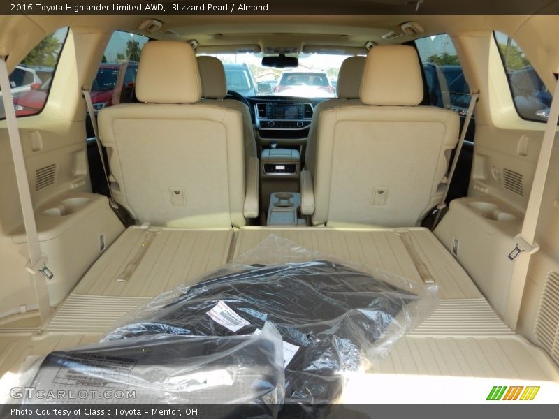 Blizzard Pearl / Almond 2016 Toyota Highlander Limited AWD