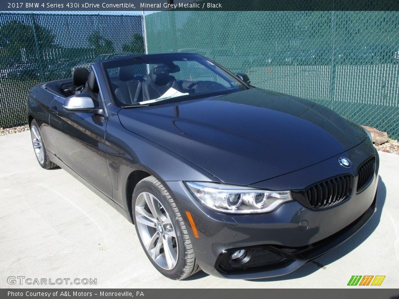 Front 3/4 View of 2017 4 Series 430i xDrive Convertible