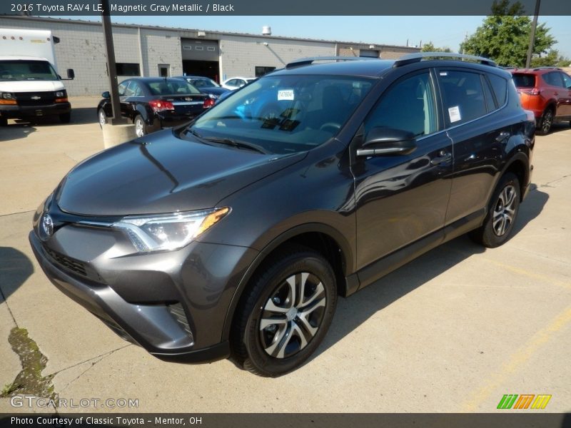 Magnetic Gray Metallic / Black 2016 Toyota RAV4 LE