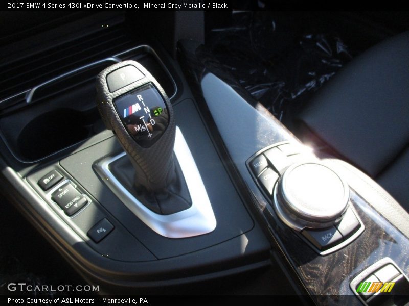 Mineral Grey Metallic / Black 2017 BMW 4 Series 430i xDrive Convertible