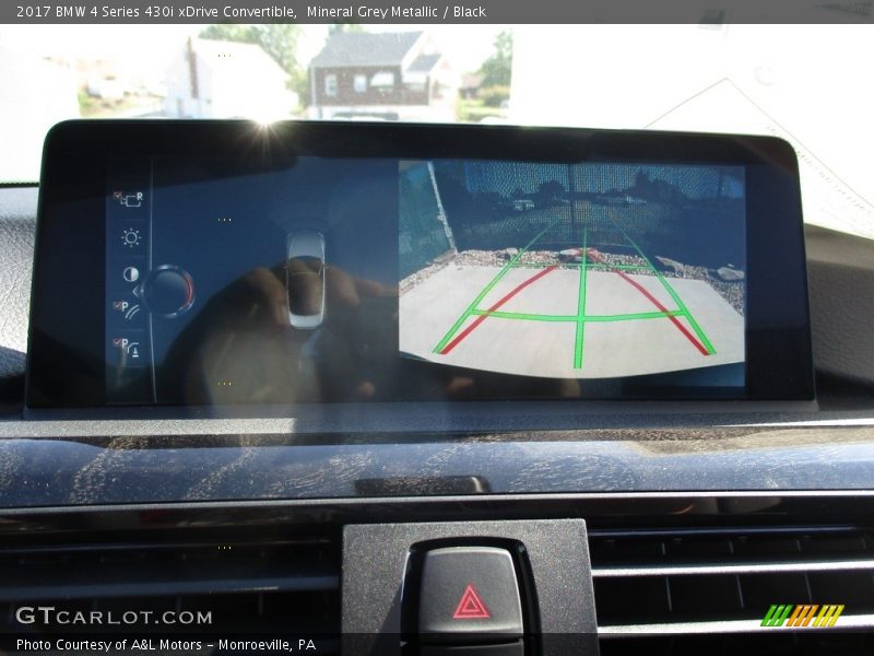 Mineral Grey Metallic / Black 2017 BMW 4 Series 430i xDrive Convertible