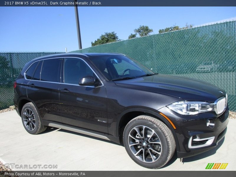Dark Graphite Metallic / Black 2017 BMW X5 xDrive35i
