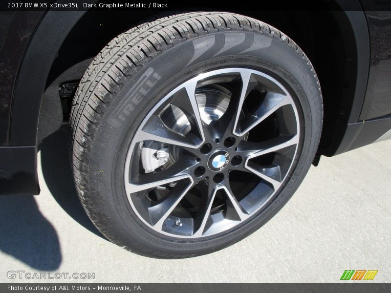 Dark Graphite Metallic / Black 2017 BMW X5 xDrive35i