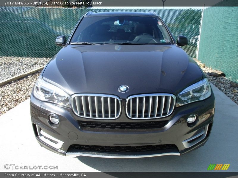 Dark Graphite Metallic / Black 2017 BMW X5 xDrive35i