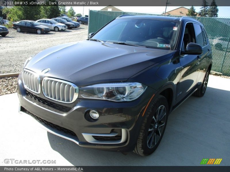 Dark Graphite Metallic / Black 2017 BMW X5 xDrive35i