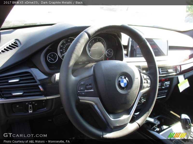 Dark Graphite Metallic / Black 2017 BMW X5 xDrive35i