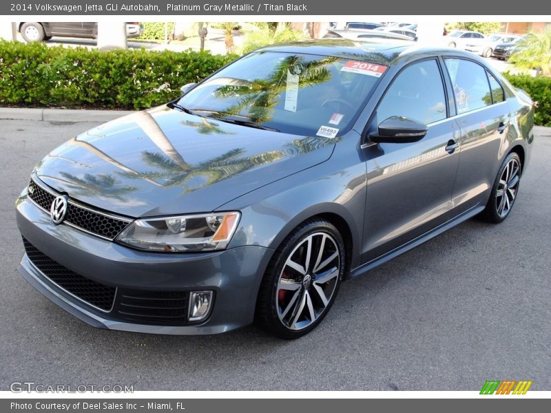 Front 3/4 View of 2014 Jetta GLI Autobahn