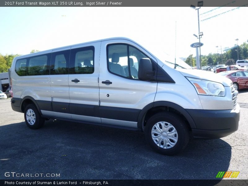  2017 Transit Wagon XLT 350 LR Long Ingot Silver