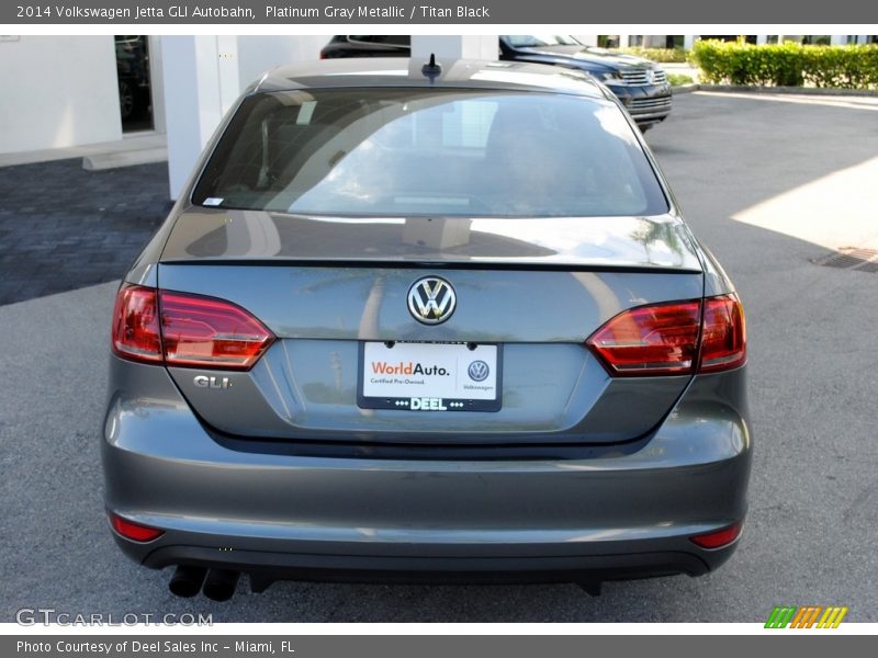 Platinum Gray Metallic / Titan Black 2014 Volkswagen Jetta GLI Autobahn