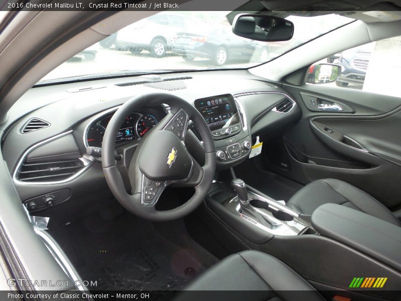 Crystal Red Tintcoat / Jet Black 2016 Chevrolet Malibu LT