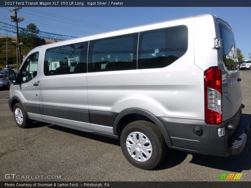  2017 Transit Wagon XLT 350 LR Long Ingot Silver