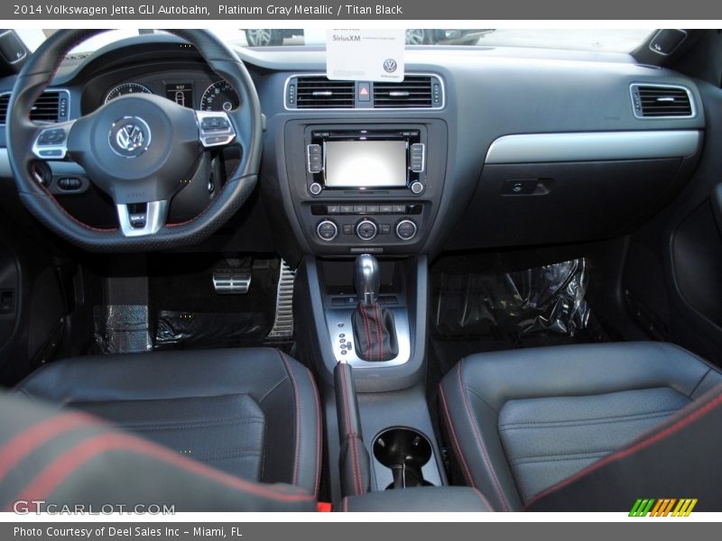 Platinum Gray Metallic / Titan Black 2014 Volkswagen Jetta GLI Autobahn