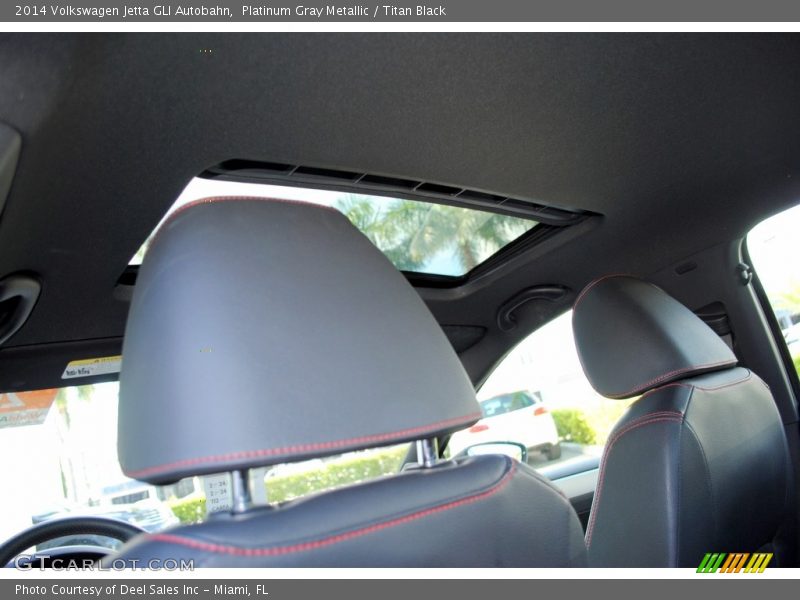 Platinum Gray Metallic / Titan Black 2014 Volkswagen Jetta GLI Autobahn