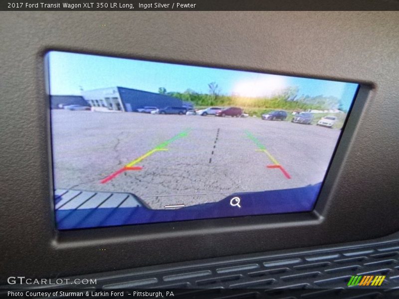 Ingot Silver / Pewter 2017 Ford Transit Wagon XLT 350 LR Long