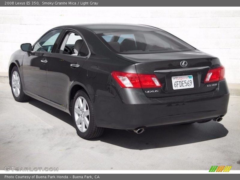 Smoky Granite Mica / Light Gray 2008 Lexus ES 350