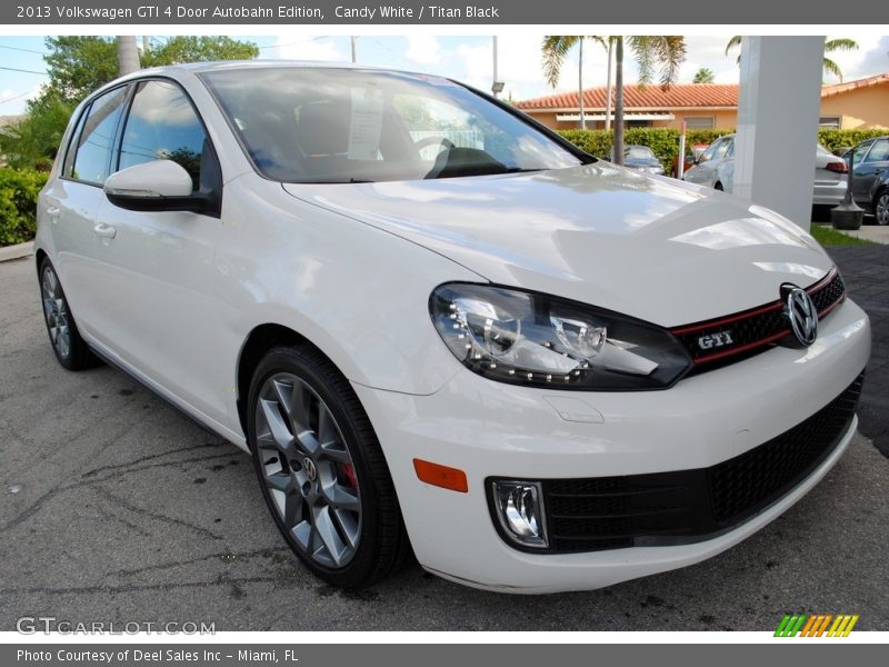 Candy White / Titan Black 2013 Volkswagen GTI 4 Door Autobahn Edition