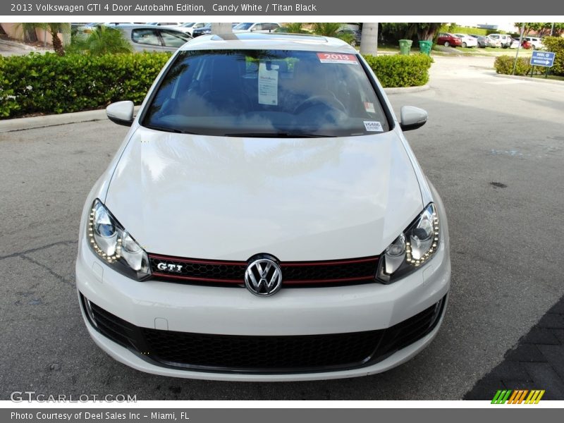 Candy White / Titan Black 2013 Volkswagen GTI 4 Door Autobahn Edition