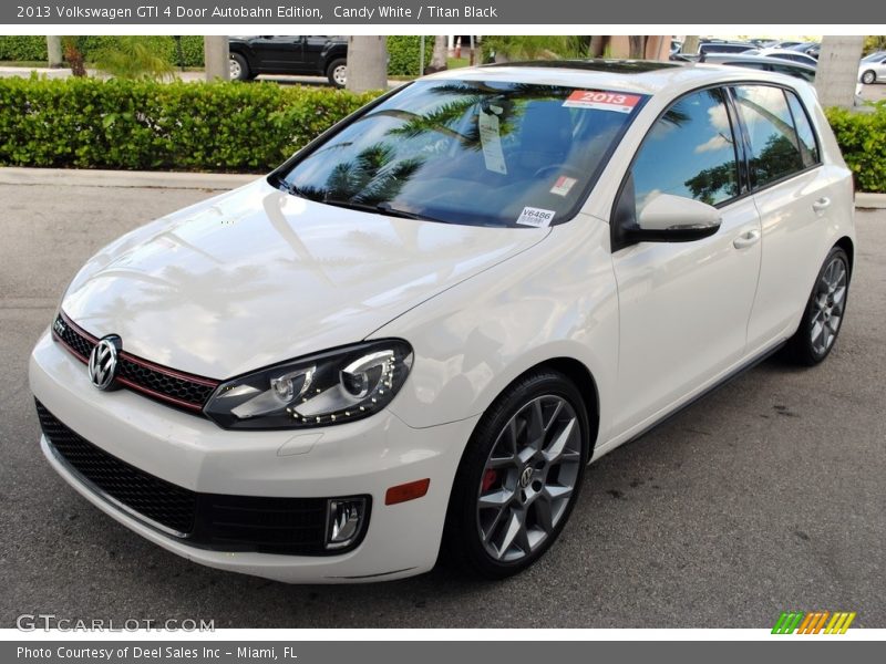 Candy White / Titan Black 2013 Volkswagen GTI 4 Door Autobahn Edition