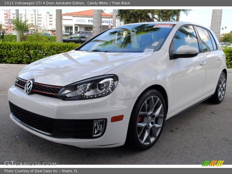 Candy White / Titan Black 2013 Volkswagen GTI 4 Door Autobahn Edition