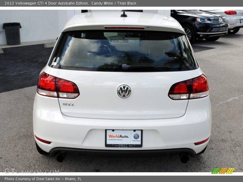 Candy White / Titan Black 2013 Volkswagen GTI 4 Door Autobahn Edition