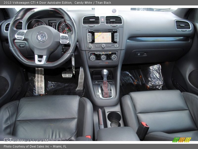 Candy White / Titan Black 2013 Volkswagen GTI 4 Door Autobahn Edition