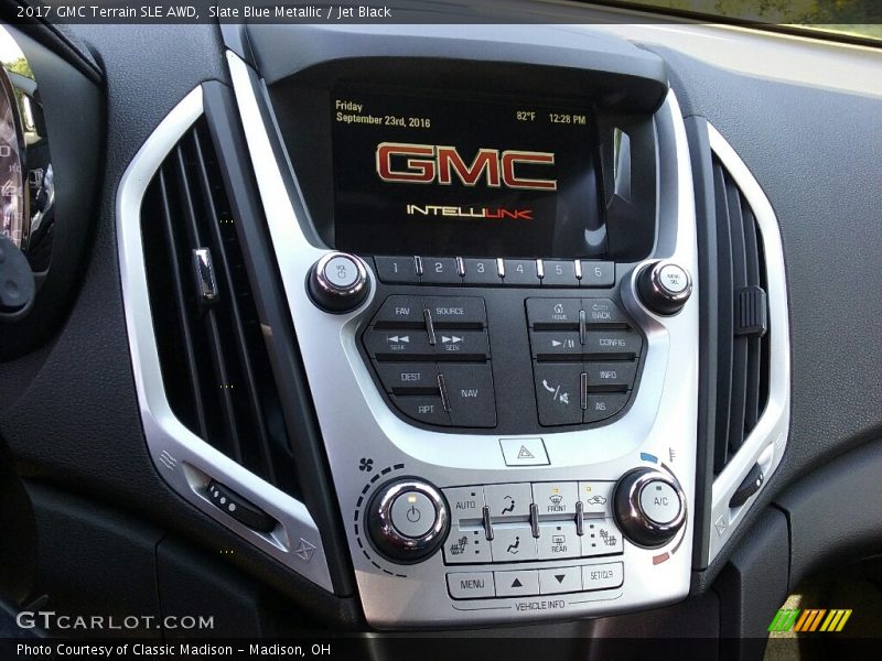 Slate Blue Metallic / Jet Black 2017 GMC Terrain SLE AWD