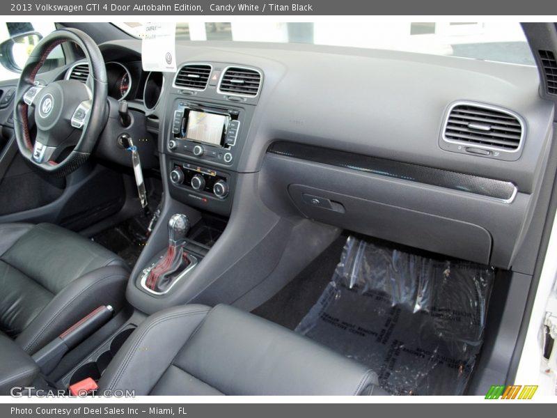 Candy White / Titan Black 2013 Volkswagen GTI 4 Door Autobahn Edition
