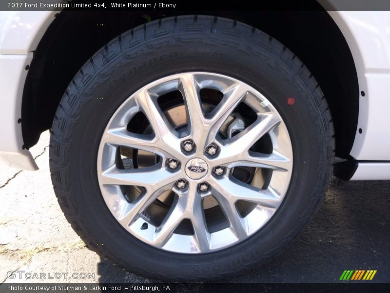 White Platinum / Ebony 2017 Ford Expedition Limited 4x4
