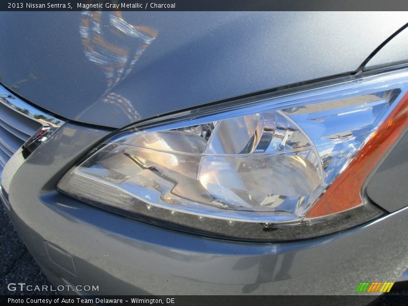 Magnetic Gray Metallic / Charcoal 2013 Nissan Sentra S